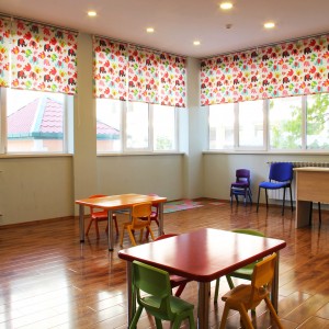 Частный детский сад - шторы –роллеты